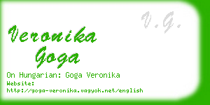 veronika goga business card